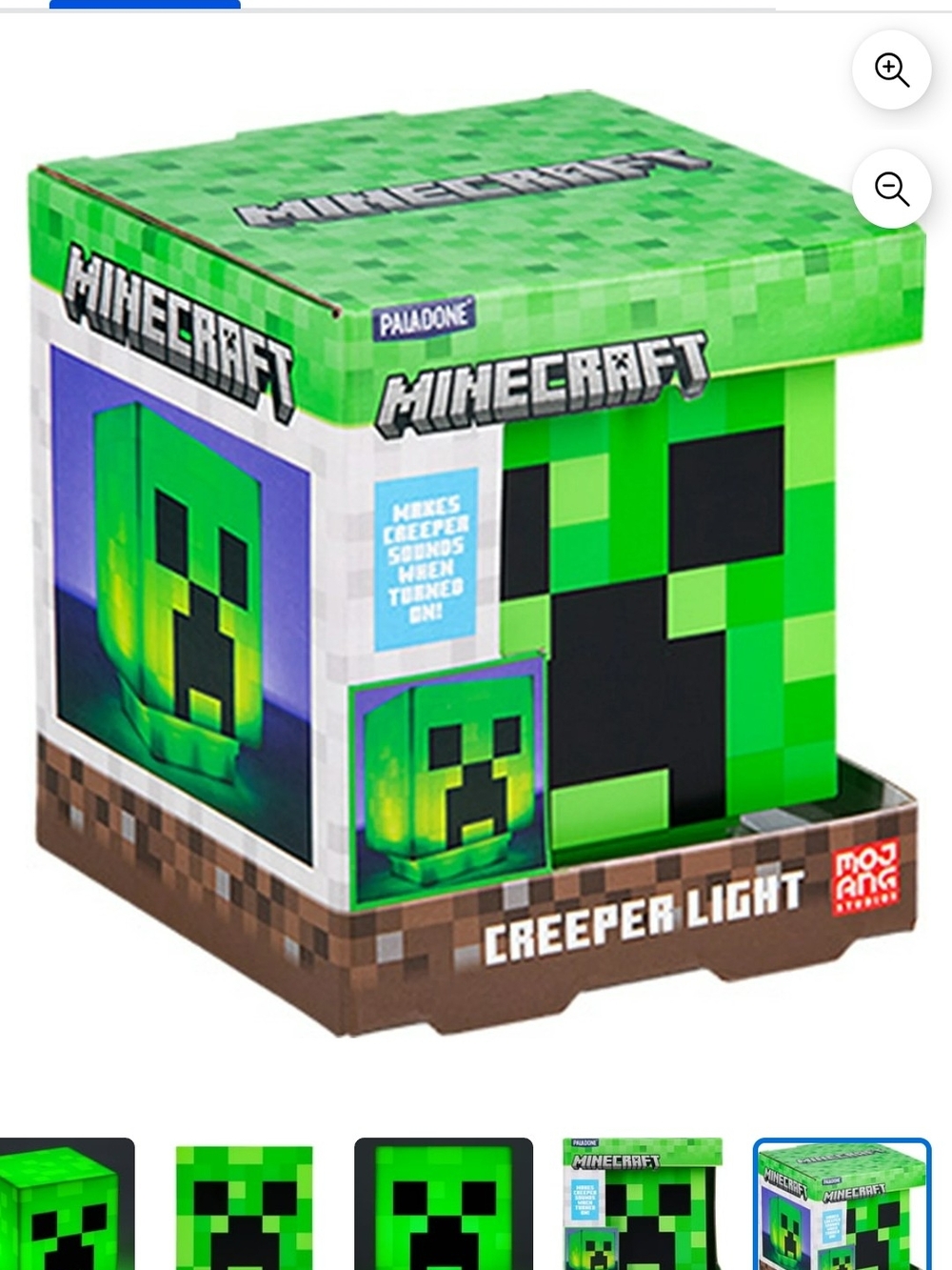 Minecraft Creeper Light - Green by
